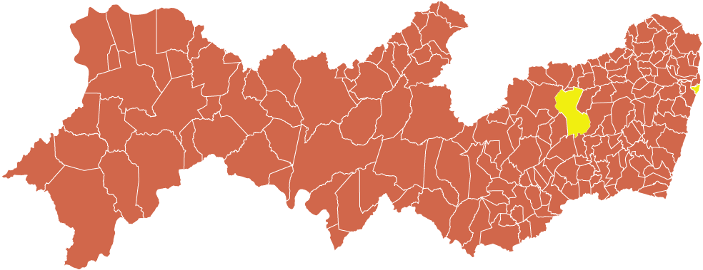 Mapa de Pernambuco